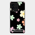 Colorfull Daisy Floral Glass Case Cover For Iqoo 9T 5G