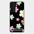Colorfull Daisy Floral Glass Case Cover For Iqoo Neo 9 Pro 5G