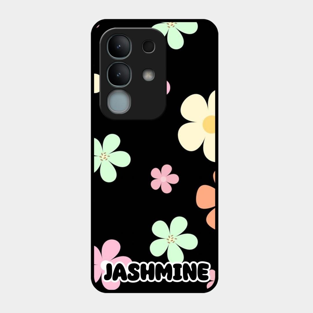 Colorfull Daisy Floral Glass Case Cover For iQOO Z10x 5G