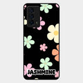 Colorfull Daisy Floral Glass Case Cover For Iqoo Z5 5G