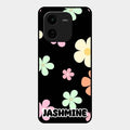 Colorfull Daisy Floral Glass Case Cover For Iqoo Z9X 5G