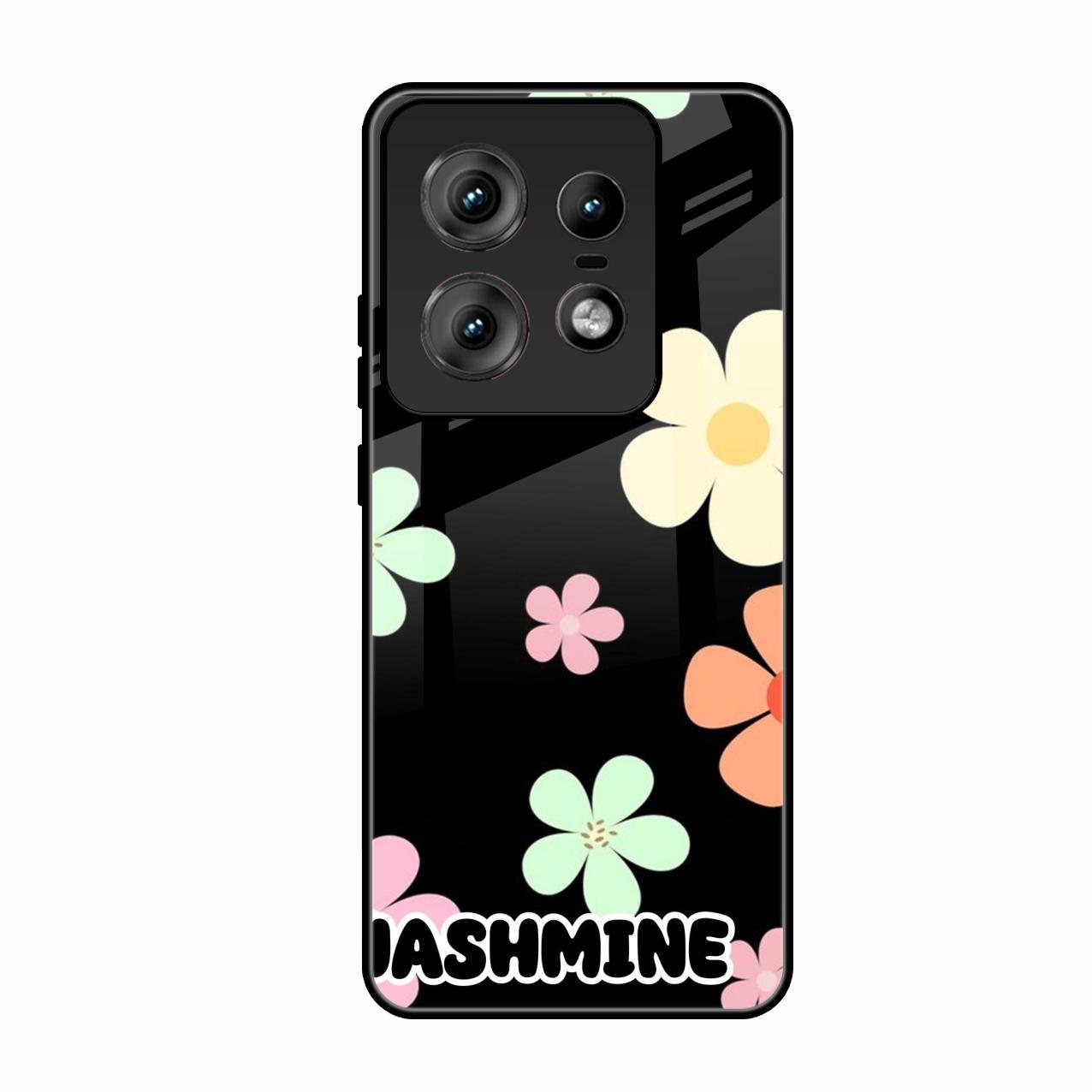 Colorfull Daisy Floral Glass Case Cover For Motorola Edge 50 Pro