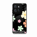 Colorfull Daisy Floral Glass Case Cover For Motorola Edge 50