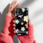 Colorfull Daisy Floral Glass Case Cover For Motorola - ShopOnCliQ