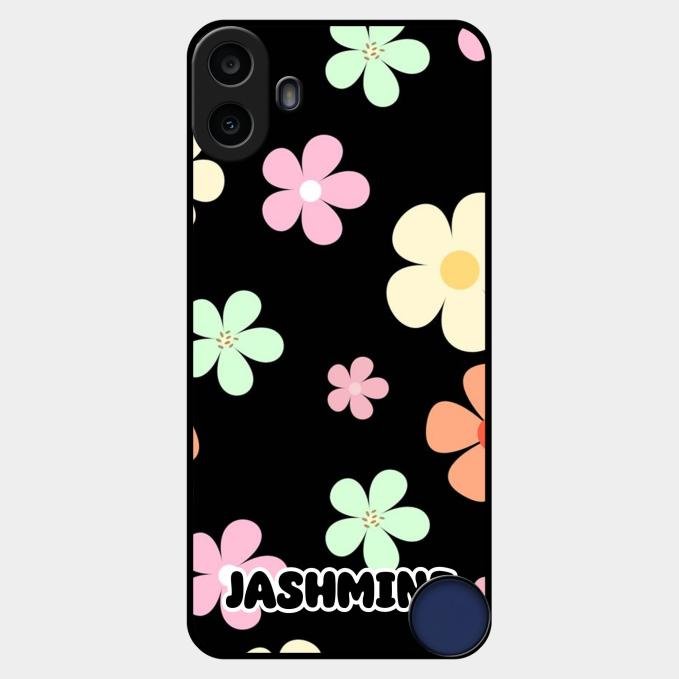 Colorfull Daisy Floral Glass Case Cover For Nothing Cmf Phone 1