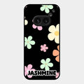 Colorfull Daisy Floral Glass Case Cover For Nothing Phone 2A 5G