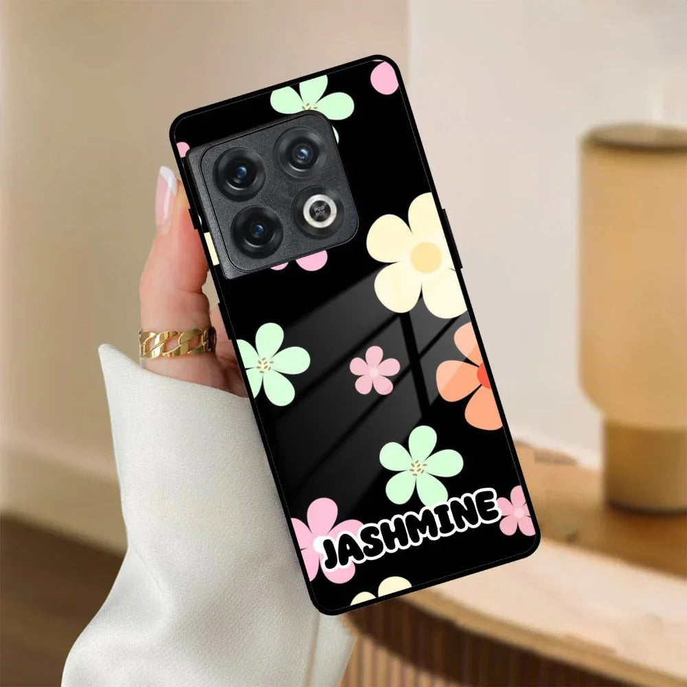Colorfull Daisy Floral Glass Case Cover For OnePlus - ShopOnCliQ
