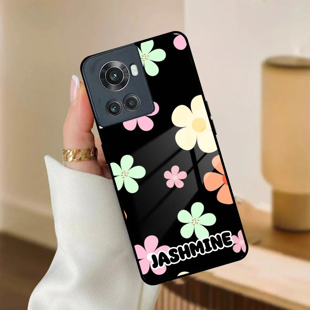 Colorfull Daisy Floral Glass Case Cover For OnePlus - ShopOnCliQ