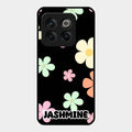 Colorfull Daisy Floral Glass Case Cover For Oneplus 10T 5G