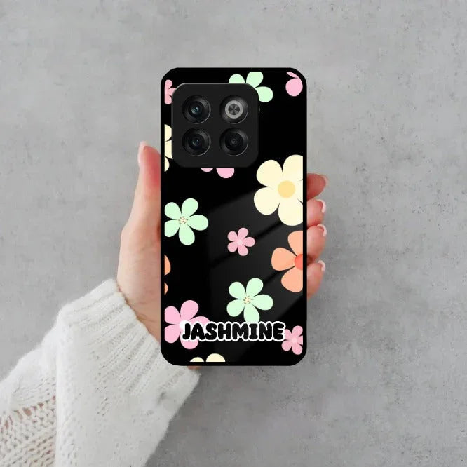 Colorfull Daisy Floral Glass Case Cover For OnePlus - ShopOnCliQ