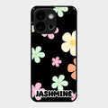 Colorfull Daisy Floral Glass Case Cover For Oneplus 13S 5G