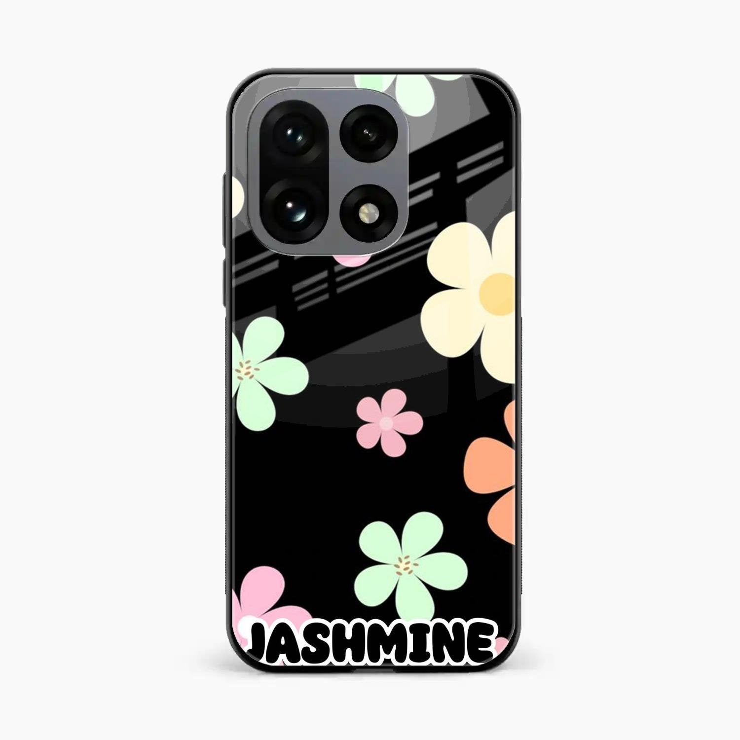 Colorfull Daisy Floral Glass Case Cover For OnePlus 15 5G