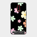 Colorfull Daisy Floral Glass Case Cover For Oneplus 7