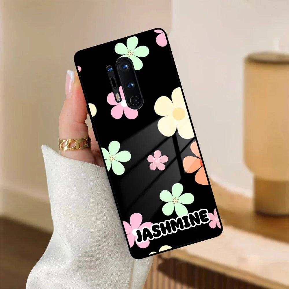 Colorfull Daisy Floral Glass Case Cover For OnePlus - ShopOnCliQ