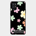 Colorfull Daisy Floral Glass Case Cover For Oneplus 8T