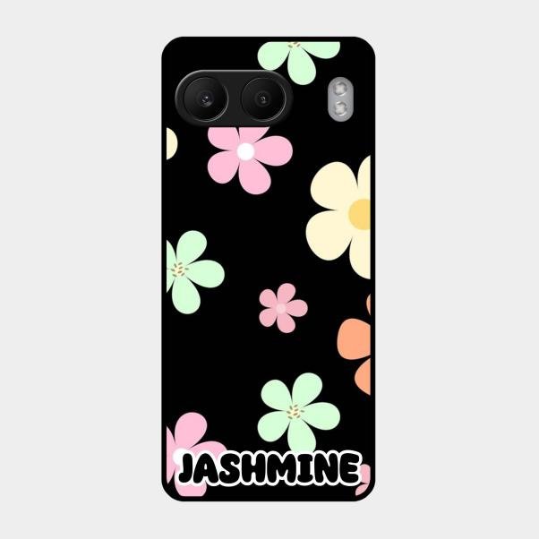 Colorfull Daisy Floral Glass Case Cover For Oneplus Nord 4 5G
