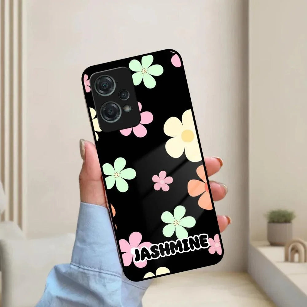 Colorfull Daisy Floral Glass Case Cover For OnePlus - ShopOnCliQ