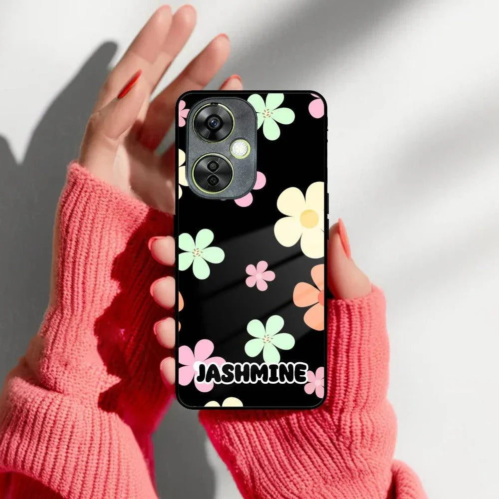 Colorfull Daisy Floral Glass Case Cover For OnePlus - ShopOnCliQ