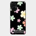 Colorfull Daisy Floral Glass Case Cover For Oppo F21 Pro 5G