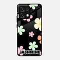 Colorfull Daisy Floral Glass Case Cover For Oppo F31 5G