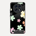Colorfull Daisy Floral Glass Case Cover For Oppo F31 Pro Plus 5G