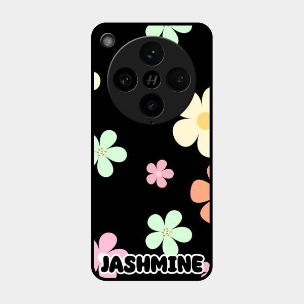 Colorfull Daisy Floral Glass Case Cover For Oppo Find X8 Pro 5G