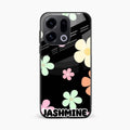Colorfull Daisy Floral Glass Case Cover For Oppo Find X9 5G