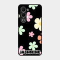 Colorfull Daisy Floral Glass Case Cover For Oppo K13X 5G