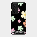 Colorfull Daisy Floral Glass Case Cover For Oppo Reno 12 Pro 5G