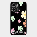 Colorfull Daisy Floral Glass Case Cover For Oppo Reno 14 Pro 5G