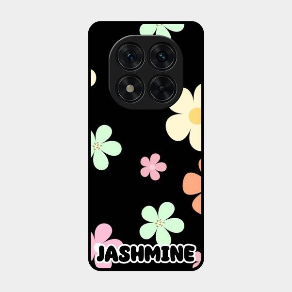 Colorfull Daisy Floral Glass Case Cover For Poco X7 5G
