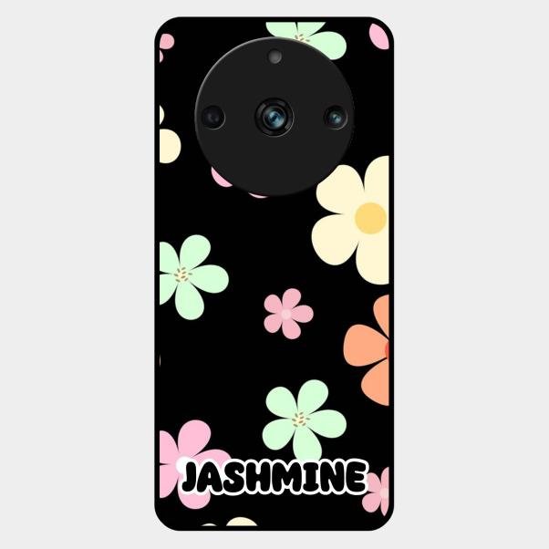 Colorfull Daisy Floral Glass Case Cover For Realme 11 Pro Plus 5G