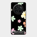 Colorfull Daisy Floral Glass Case Cover For Realme 12 Pro 5G