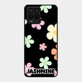 Colorfull Daisy Floral Glass Case Cover For Realme 8 Pro