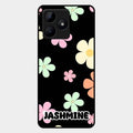 Colorfull Daisy Floral Glass Case Cover For Realme C53