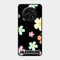 Colorfull Daisy Floral Glass Case Cover For Realme C65 5G