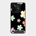 Colorfull Daisy Floral Glass Case Cover For Realme Gt 7 Pro