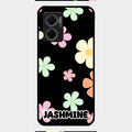 Colorfull Daisy Floral Glass Case Cover For Redmi 11 Prime 5G