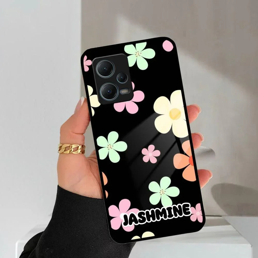 Colorfull Daisy Floral Glass Case Cover For Poco - ShopOnCliQ
