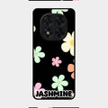 Colorfull Daisy Floral Glass Case Cover For Redmi Note 14 Pro 5G