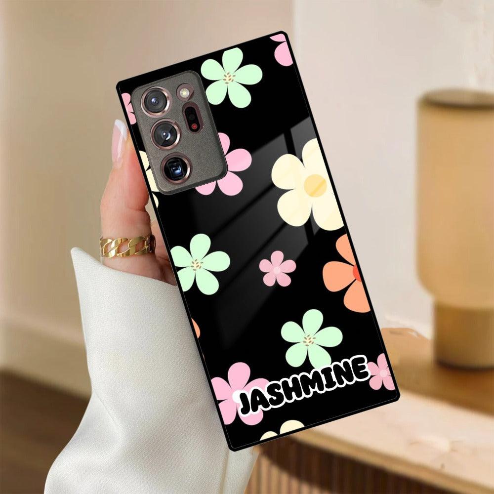 Colorfull Daisy Floral Glass Case Cover For Samsung - ShopOnCliQ
