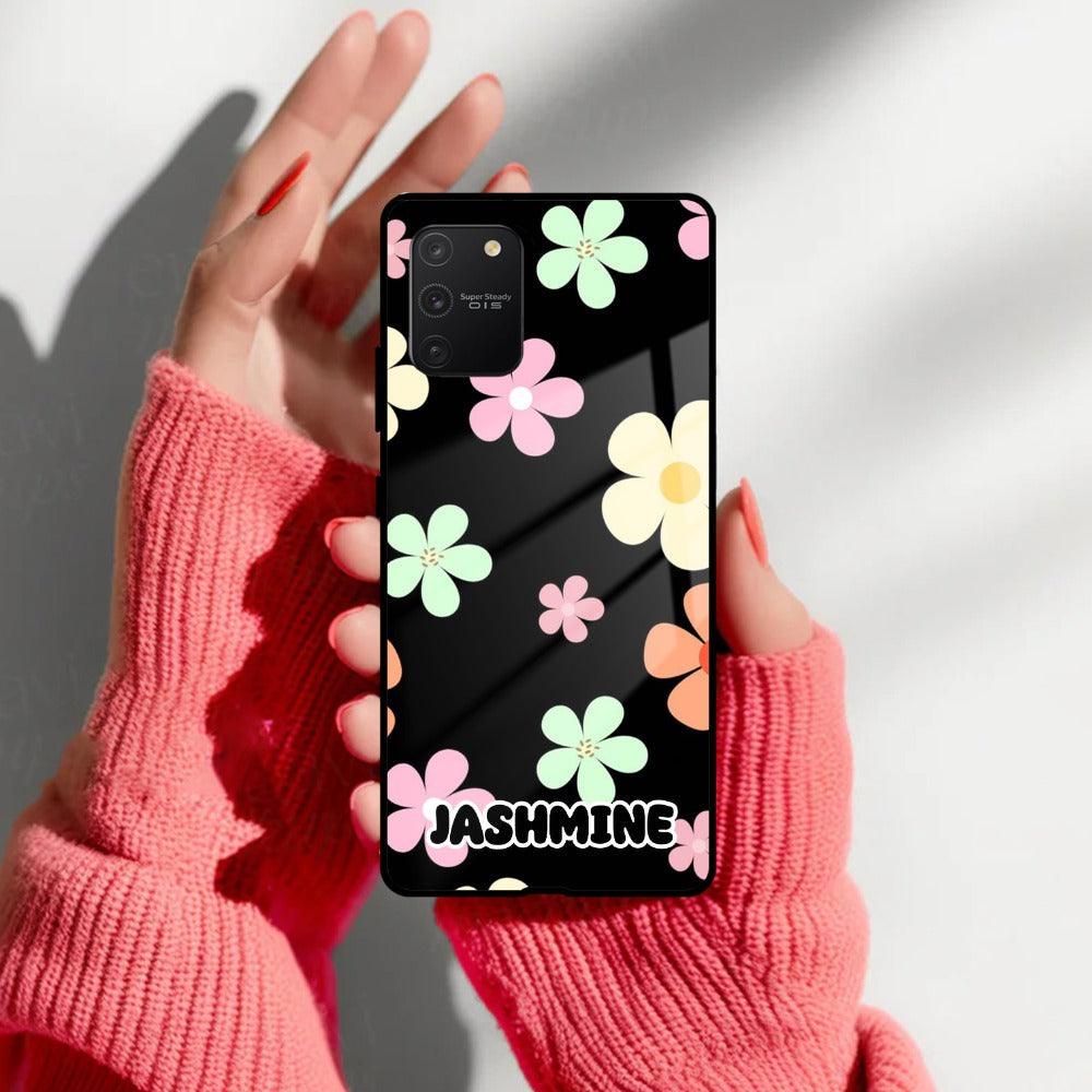 Colorfull Daisy Floral Glass Case Cover For Samsung - ShopOnCliQ