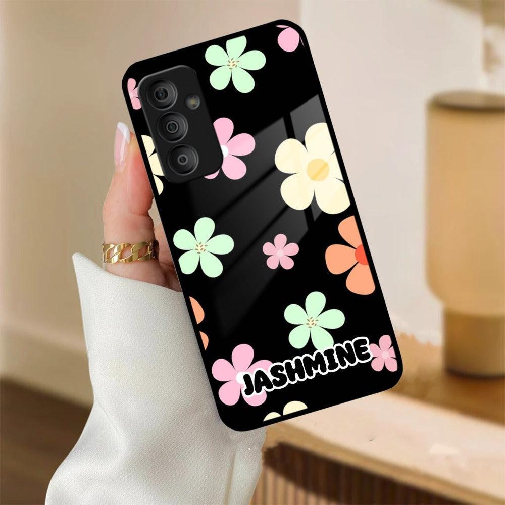 Colorfull Daisy Floral Glass Case Cover For Samsung - ShopOnCliQ
