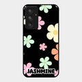 Colorfull Daisy Floral Glass Case Cover For Samsung Galaxy A54 5G