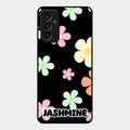 Colorfull Daisy Floral Glass Case Cover For Samsung Galaxy F13