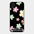 Colorfull Daisy Floral Glass Case Cover For Samsung Galaxy F14 5G