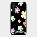 Colorfull Daisy Floral Glass Case Cover For Samsung Galaxy M56 5G