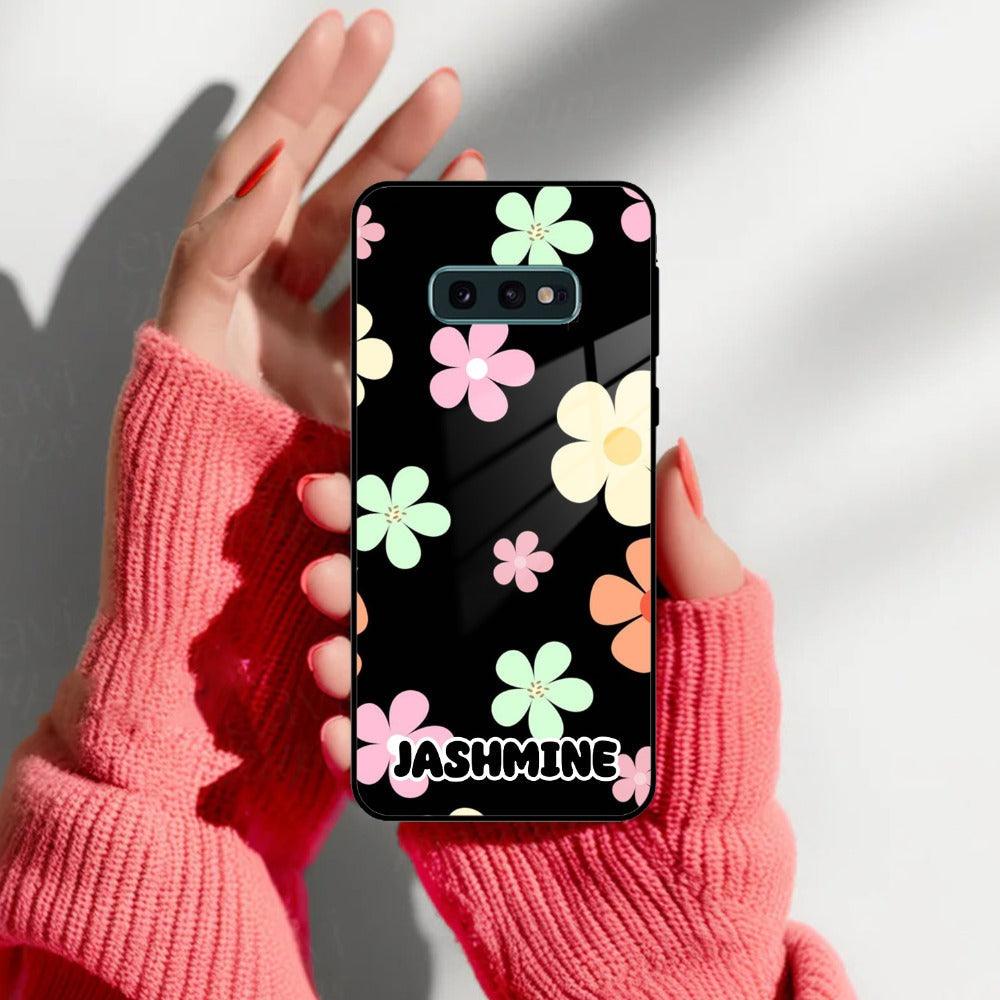 Colorfull Daisy Floral Glass Case Cover For Samsung - ShopOnCliQ