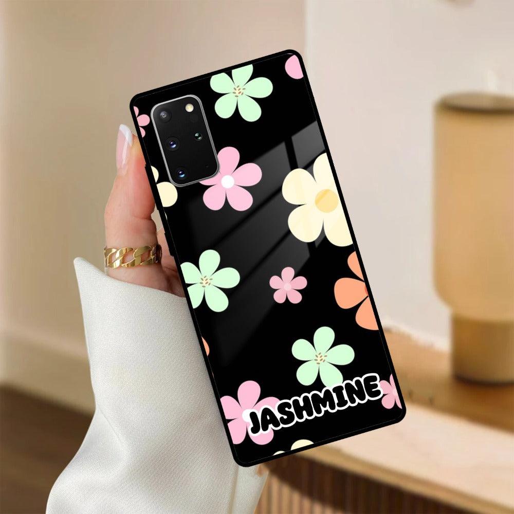 Colorfull Daisy Floral Glass Case Cover For Samsung - ShopOnCliQ