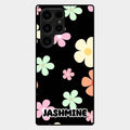 Colorfull Daisy Floral Glass Case Cover For Samsung Galaxy S23 Ultra 5G